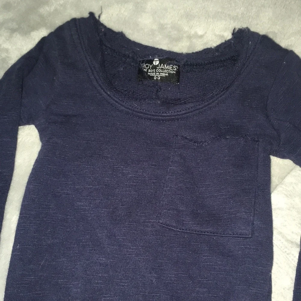 Fall Baby Boy 2 Piece Set long sleeve top & pants